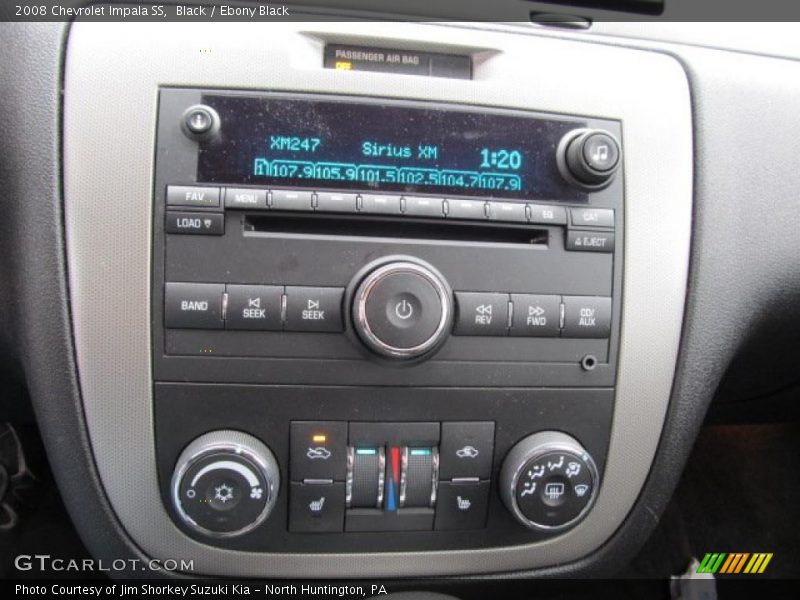Black / Ebony Black 2008 Chevrolet Impala SS