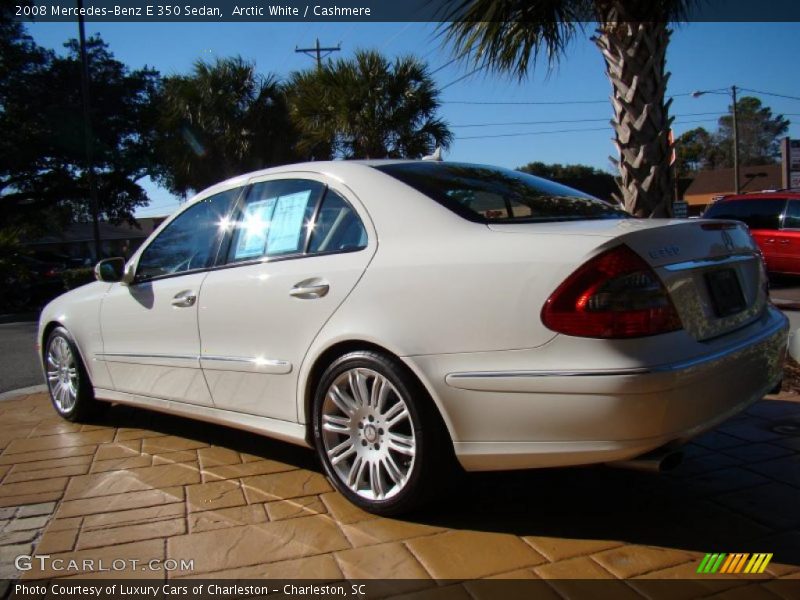 Arctic White / Cashmere 2008 Mercedes-Benz E 350 Sedan