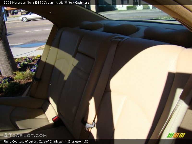 Arctic White / Cashmere 2008 Mercedes-Benz E 350 Sedan