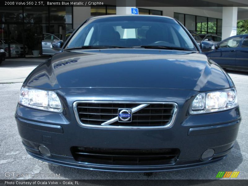 Barents Blue Metallic / Graphite 2008 Volvo S60 2.5T