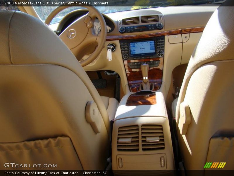 Arctic White / Cashmere 2008 Mercedes-Benz E 350 Sedan
