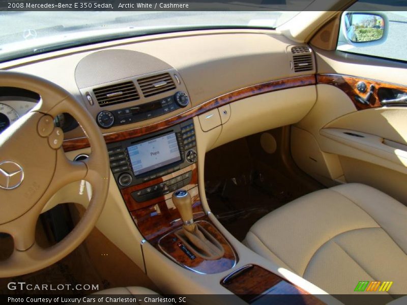 Arctic White / Cashmere 2008 Mercedes-Benz E 350 Sedan