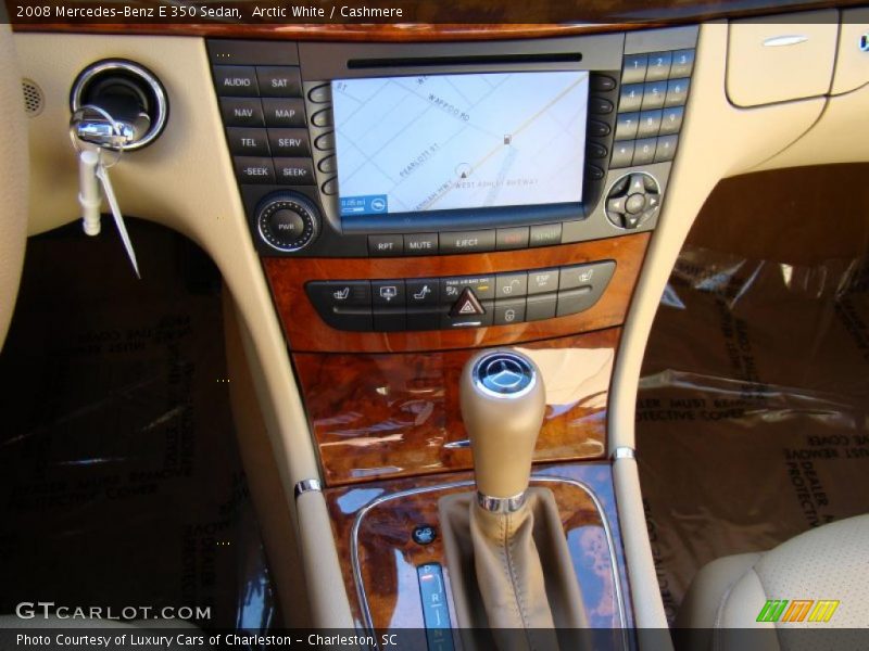 Arctic White / Cashmere 2008 Mercedes-Benz E 350 Sedan