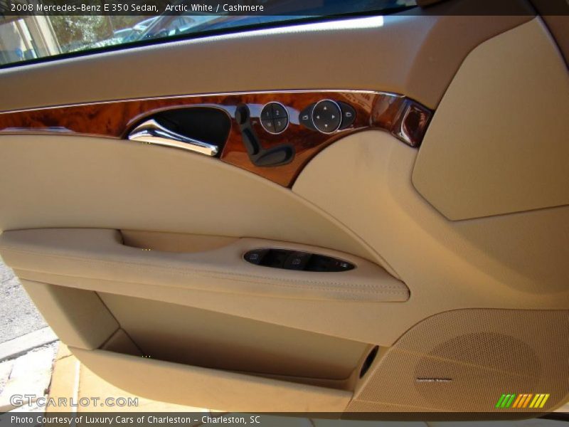 Arctic White / Cashmere 2008 Mercedes-Benz E 350 Sedan