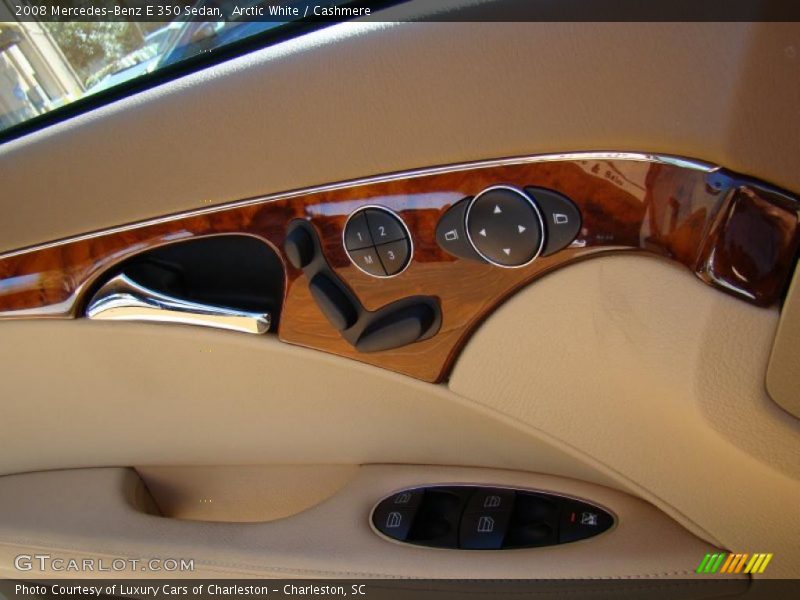 Arctic White / Cashmere 2008 Mercedes-Benz E 350 Sedan