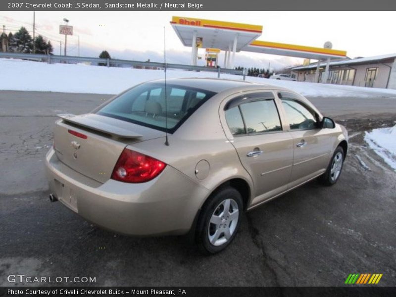 Sandstone Metallic / Neutral Beige 2007 Chevrolet Cobalt LS Sedan