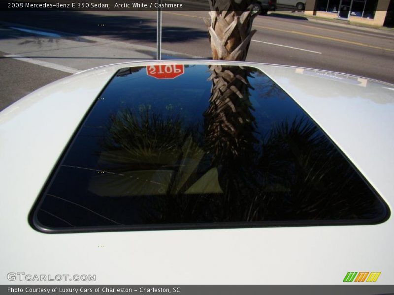 Arctic White / Cashmere 2008 Mercedes-Benz E 350 Sedan
