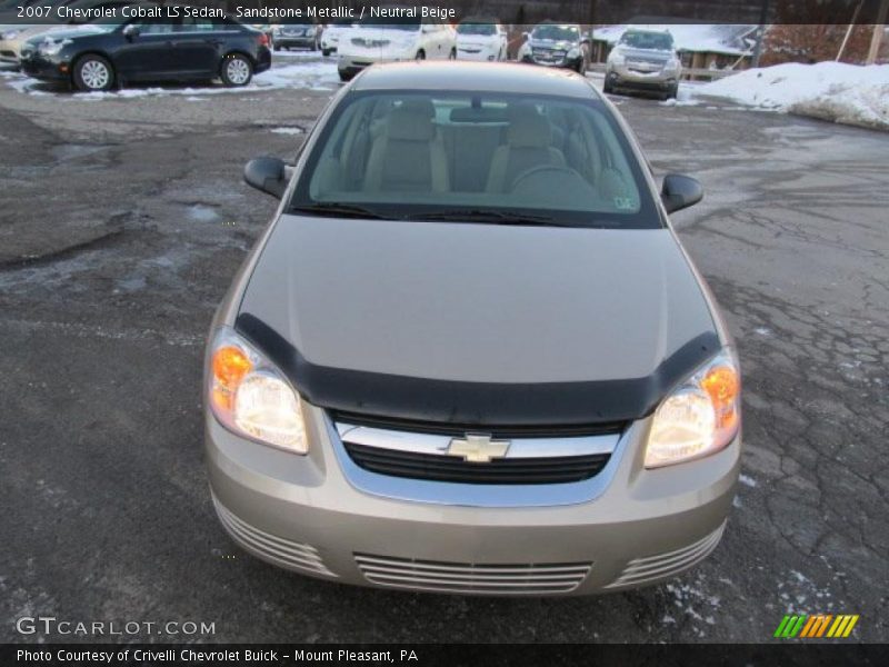 Sandstone Metallic / Neutral Beige 2007 Chevrolet Cobalt LS Sedan