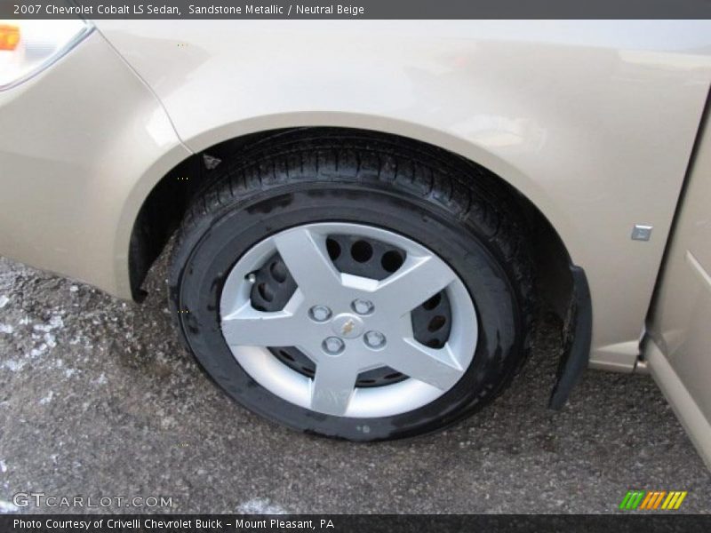 Sandstone Metallic / Neutral Beige 2007 Chevrolet Cobalt LS Sedan