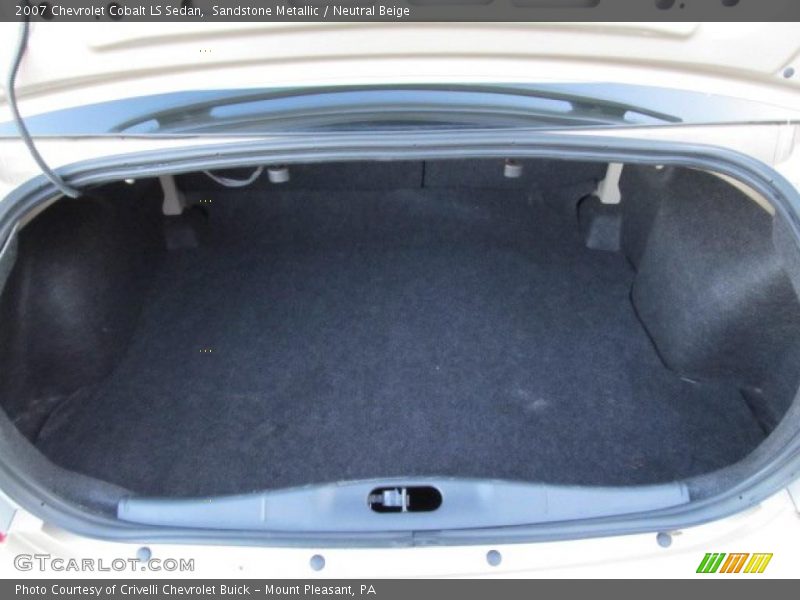 Sandstone Metallic / Neutral Beige 2007 Chevrolet Cobalt LS Sedan