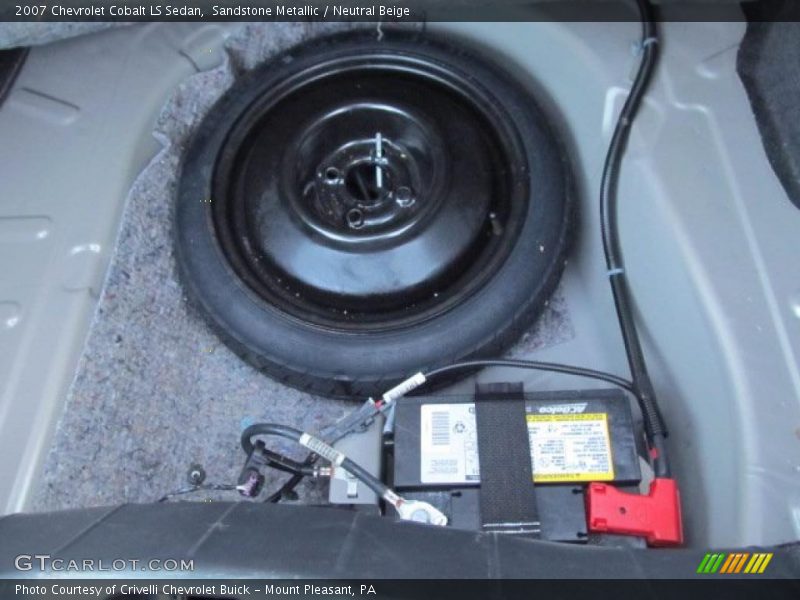 Sandstone Metallic / Neutral Beige 2007 Chevrolet Cobalt LS Sedan