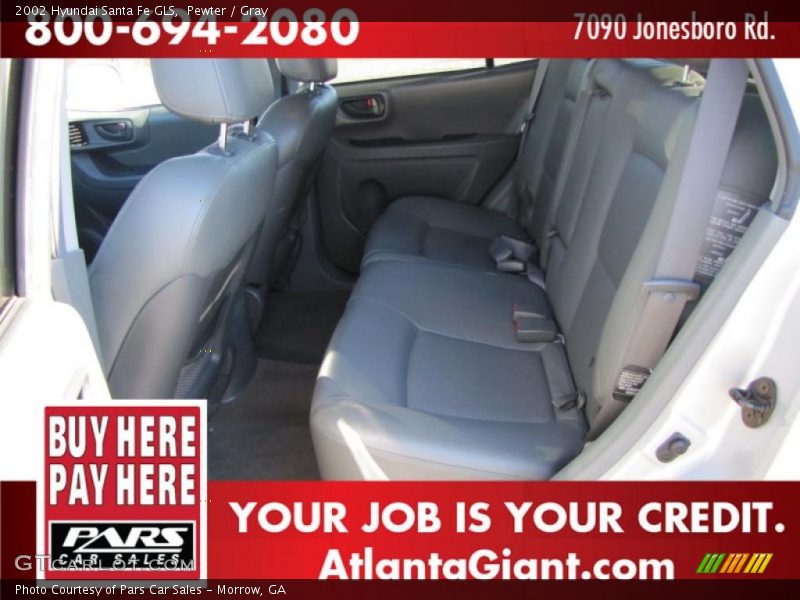 Pewter / Gray 2002 Hyundai Santa Fe GLS