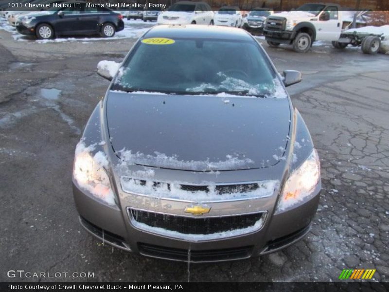 Mocha Steel Metallic / Ebony 2011 Chevrolet Malibu LT