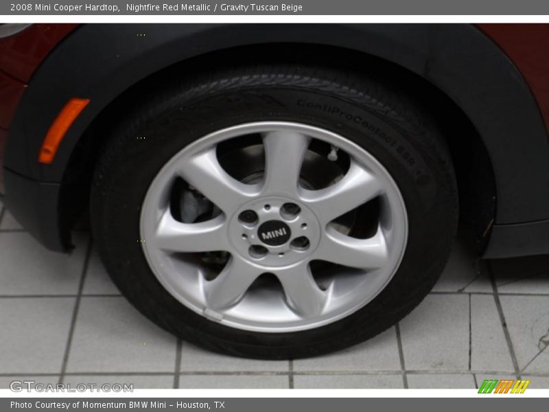 Nightfire Red Metallic / Gravity Tuscan Beige 2008 Mini Cooper Hardtop