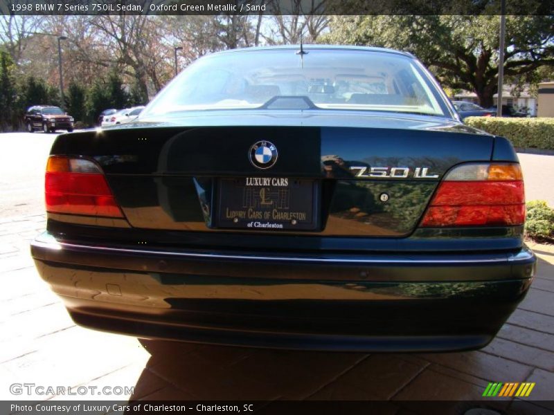 Oxford Green Metallic / Sand 1998 BMW 7 Series 750iL Sedan