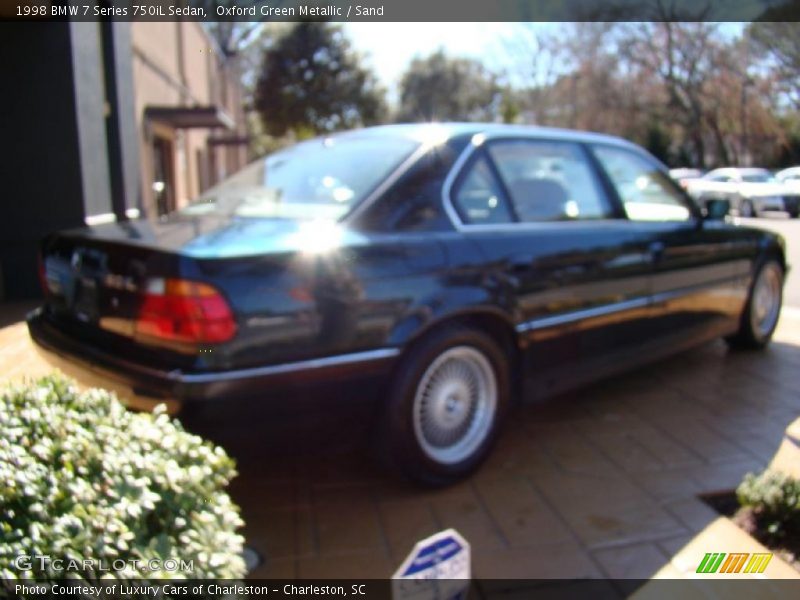 Oxford Green Metallic / Sand 1998 BMW 7 Series 750iL Sedan