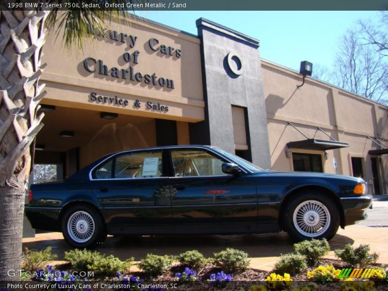 Oxford Green Metallic / Sand 1998 BMW 7 Series 750iL Sedan