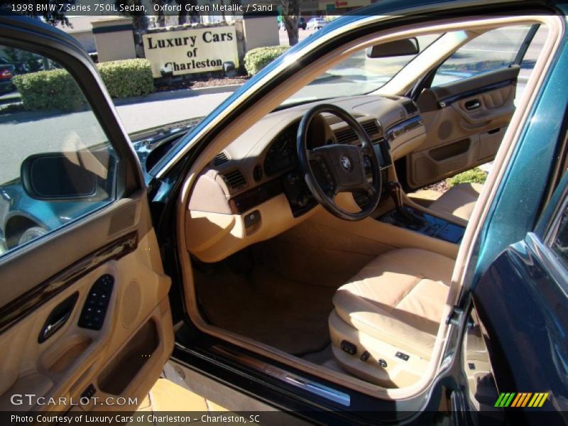  1998 7 Series 750iL Sedan Sand Interior