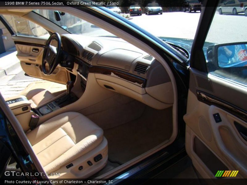 Oxford Green Metallic / Sand 1998 BMW 7 Series 750iL Sedan