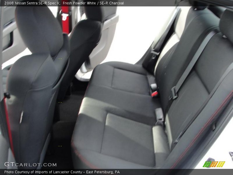  2008 Sentra SE-R Spec V SE-R Charcoal Interior