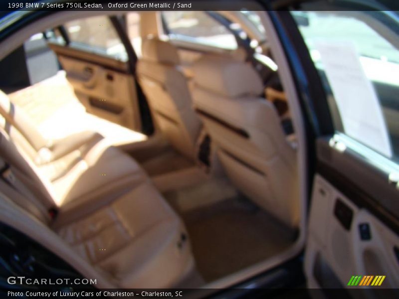 Oxford Green Metallic / Sand 1998 BMW 7 Series 750iL Sedan