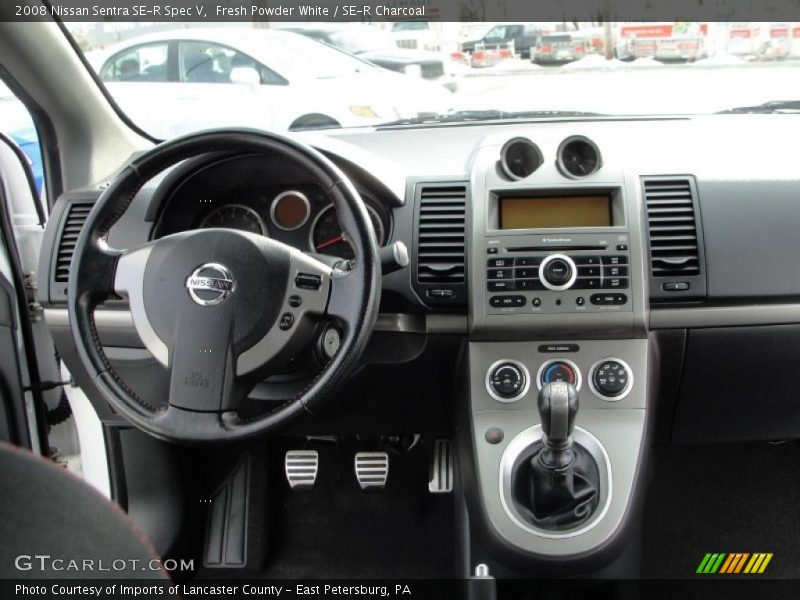 Dashboard of 2008 Sentra SE-R Spec V