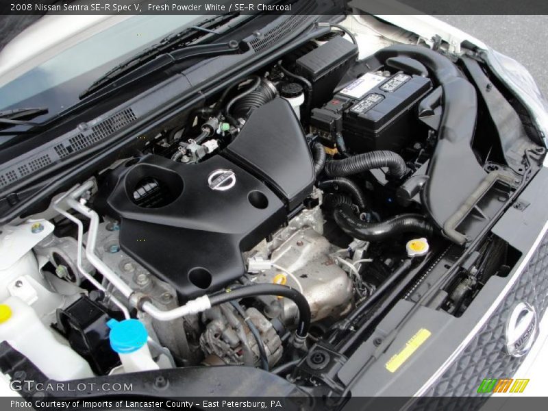  2008 Sentra SE-R Spec V Engine - 2.5 Liter DOHC 16V VVT 4 Cylinder