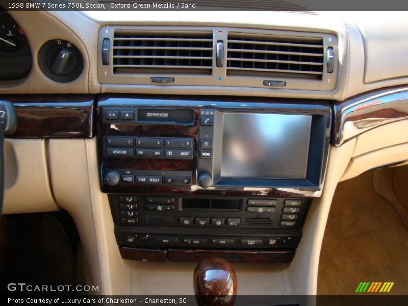 Controls of 1998 7 Series 750iL Sedan