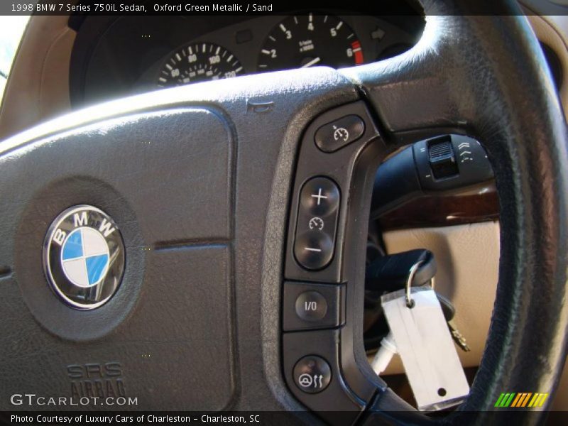Controls of 1998 7 Series 750iL Sedan