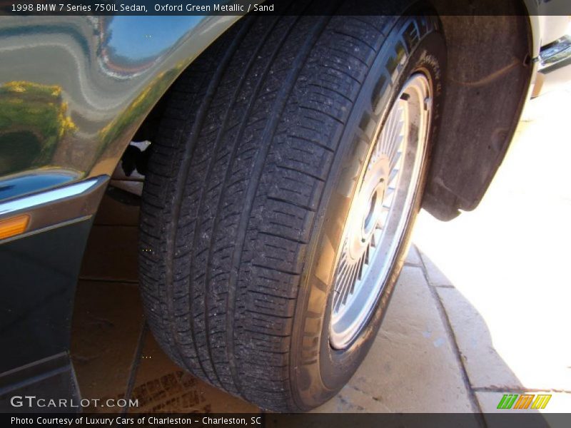 Oxford Green Metallic / Sand 1998 BMW 7 Series 750iL Sedan