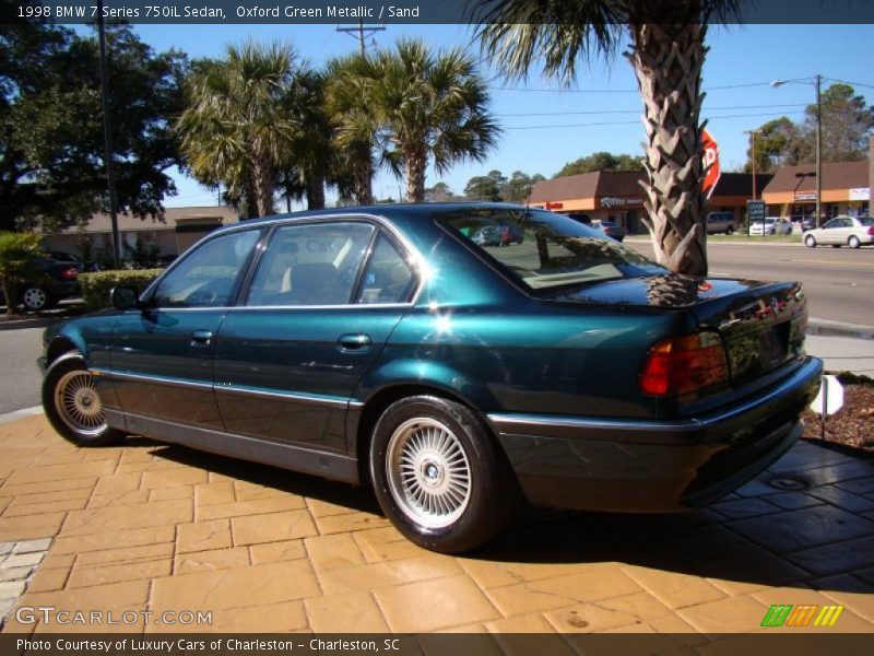  1998 7 Series 750iL Sedan Oxford Green Metallic