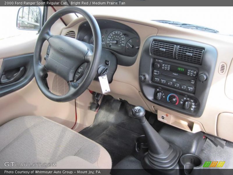 Dashboard of 2000 Ranger Sport Regular Cab