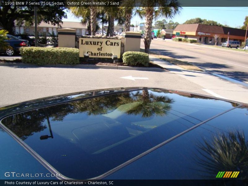 Sunroof of 1998 7 Series 750iL Sedan