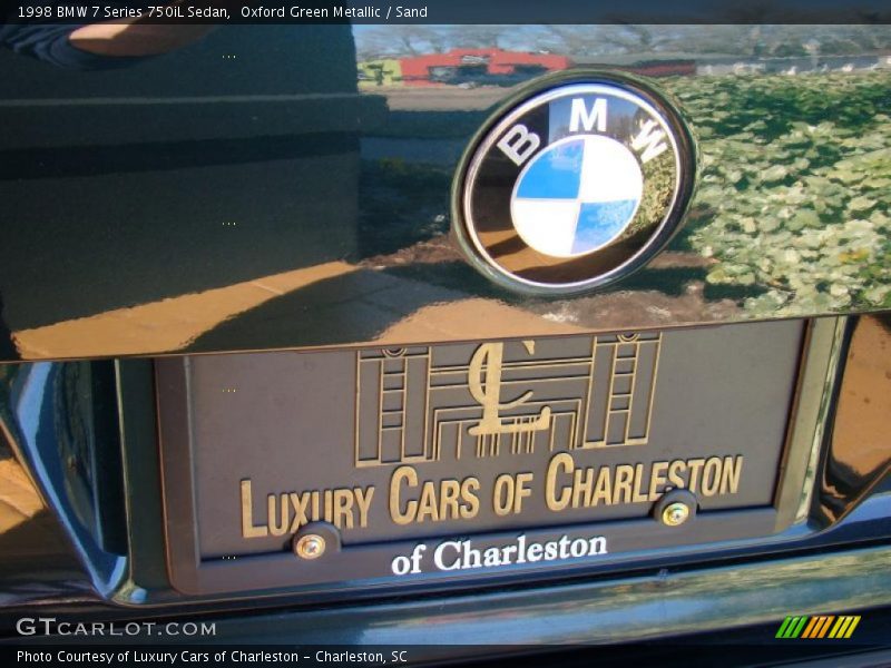 Oxford Green Metallic / Sand 1998 BMW 7 Series 750iL Sedan