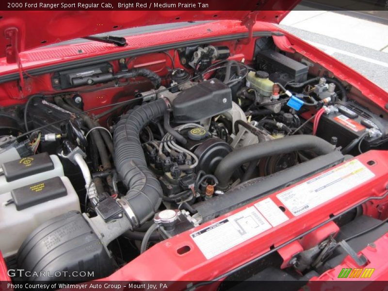 2000 Ranger Sport Regular Cab Engine - 2.5 Liter SOHC 8V 4 Cylinder