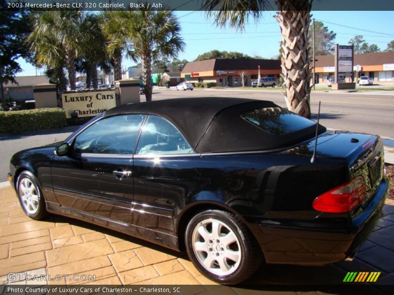 Black / Ash 2003 Mercedes-Benz CLK 320 Cabriolet