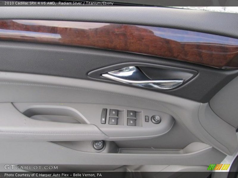 Radiant Silver / Titanium/Ebony 2010 Cadillac SRX 4 V6 AWD