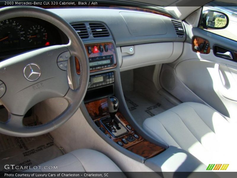 Black / Ash 2003 Mercedes-Benz CLK 320 Cabriolet