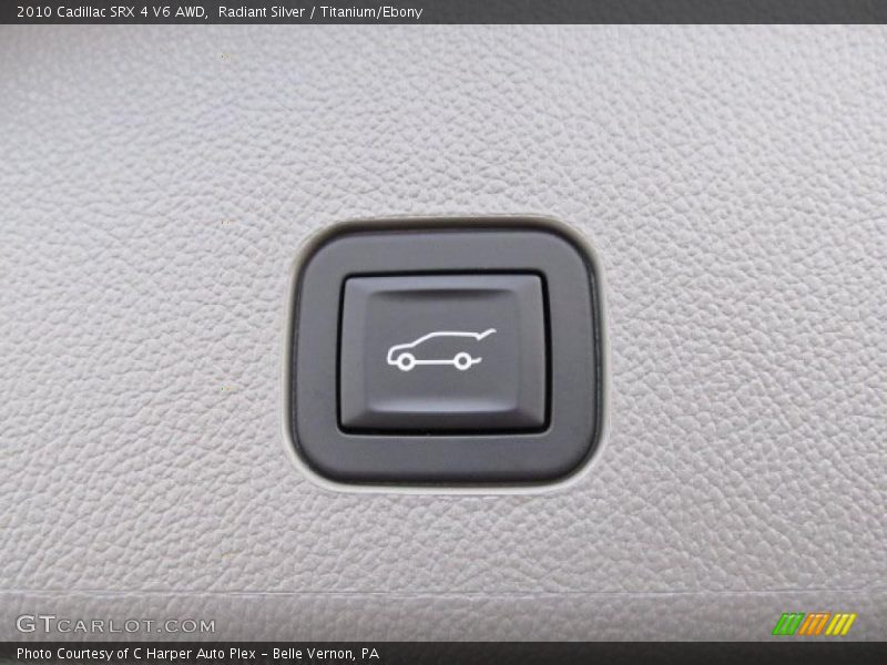 Radiant Silver / Titanium/Ebony 2010 Cadillac SRX 4 V6 AWD