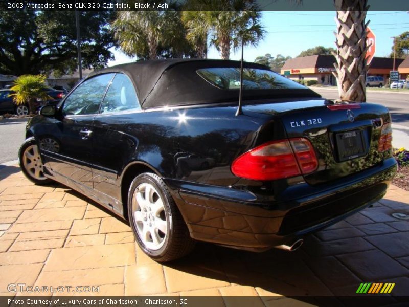 Black / Ash 2003 Mercedes-Benz CLK 320 Cabriolet