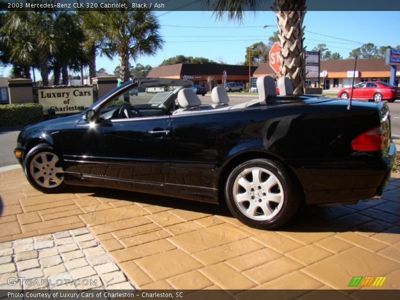 Black / Ash 2003 Mercedes-Benz CLK 320 Cabriolet
