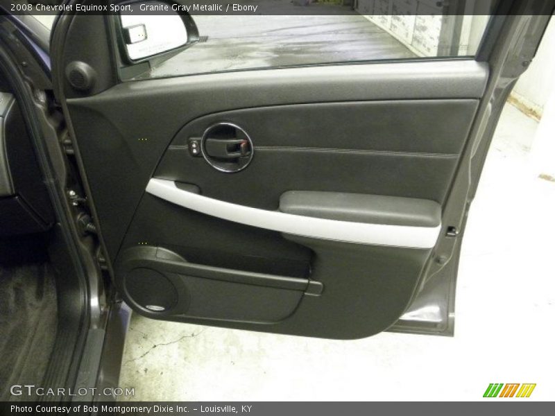 Granite Gray Metallic / Ebony 2008 Chevrolet Equinox Sport