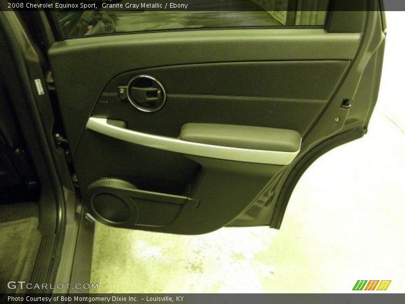 Granite Gray Metallic / Ebony 2008 Chevrolet Equinox Sport
