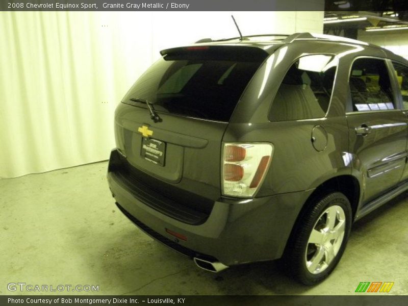 Granite Gray Metallic / Ebony 2008 Chevrolet Equinox Sport