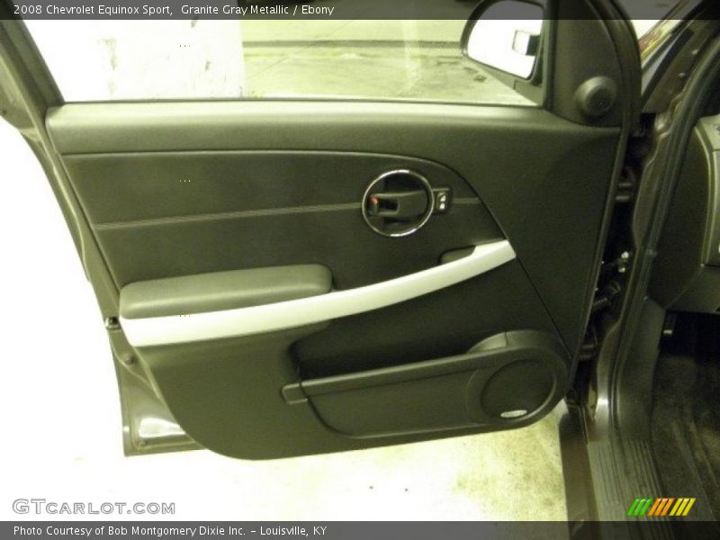Granite Gray Metallic / Ebony 2008 Chevrolet Equinox Sport