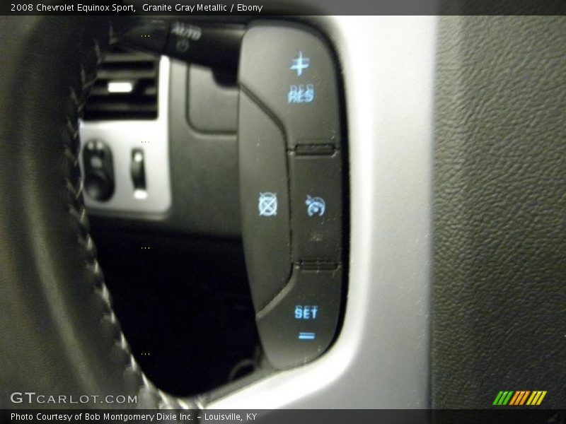 Granite Gray Metallic / Ebony 2008 Chevrolet Equinox Sport