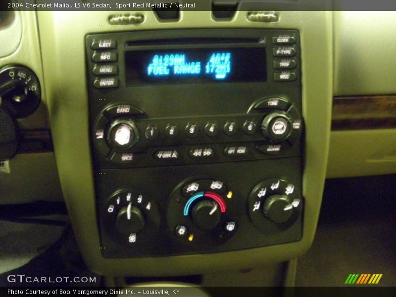 Sport Red Metallic / Neutral 2004 Chevrolet Malibu LS V6 Sedan