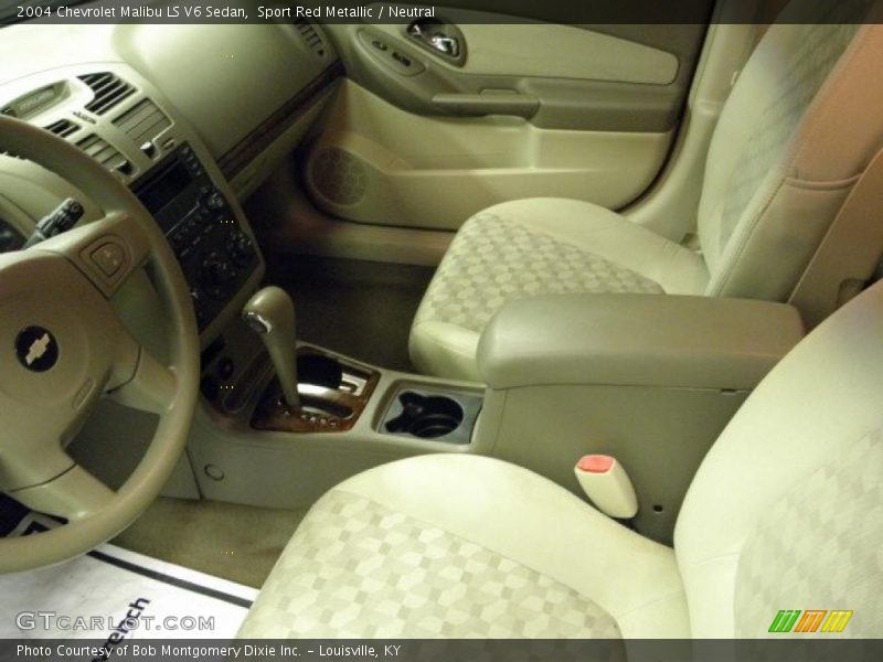 Sport Red Metallic / Neutral 2004 Chevrolet Malibu LS V6 Sedan