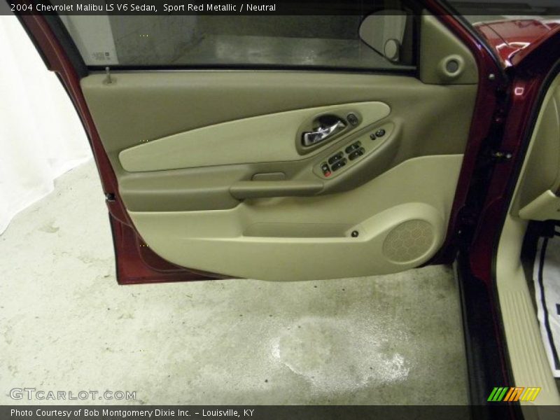 Sport Red Metallic / Neutral 2004 Chevrolet Malibu LS V6 Sedan