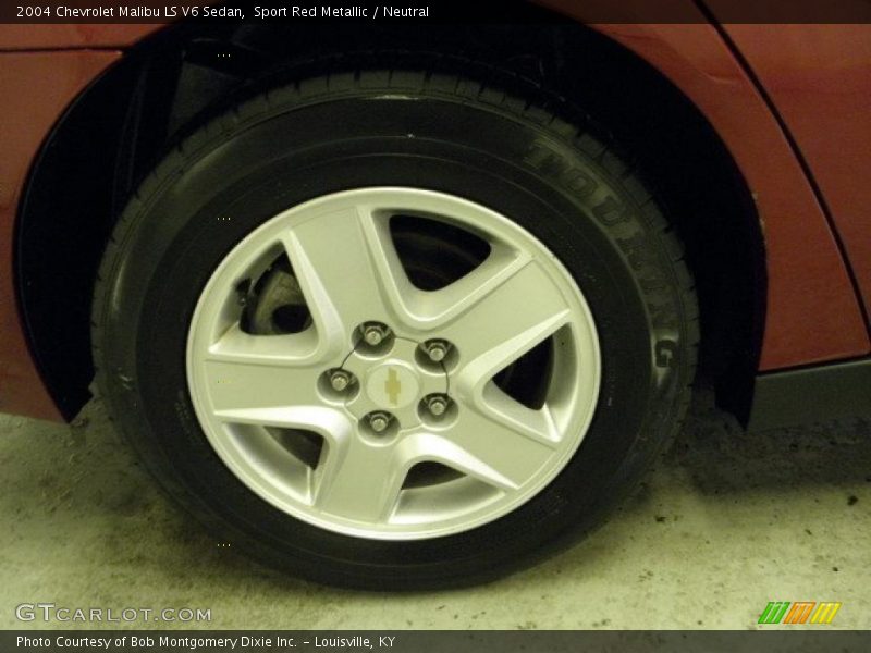 Sport Red Metallic / Neutral 2004 Chevrolet Malibu LS V6 Sedan